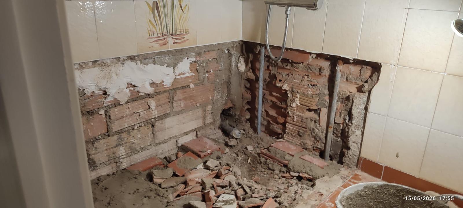 Imagen: Cambio de bañera a plato de ducha